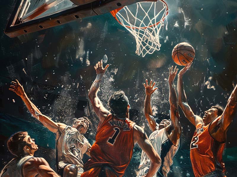 当野球场上出现一个NBA球员！